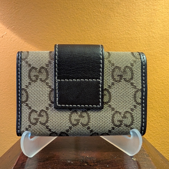 Gucci GG Beige and Brown Canvas Key Holder/Case - Picture 2 of 12